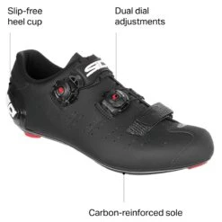 Sidi Ergo 5 Mega Cycling Shoe - Men's -Sidi Shop MATBK D7
