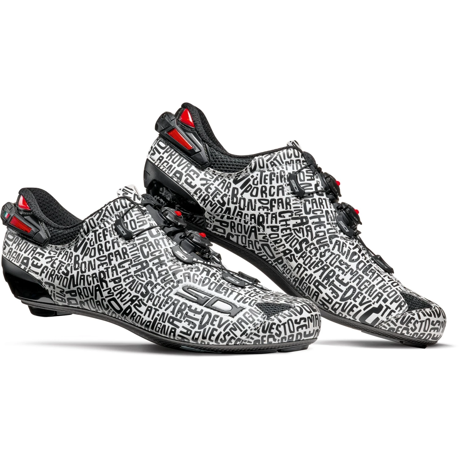 Sidi Shot 2 Dzero Road Shoes - Black/white 1 Sidi Shot 2 Dzero Road Shoes - Black/white