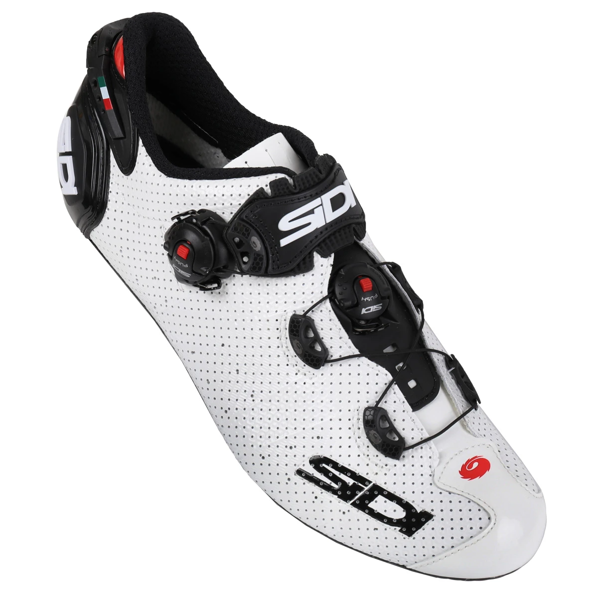 Sidi Wire 2 Carbon Air Road Shoe - White/black 6 Sidi Wire 2 Carbon Air Road Shoe - White/black - Image 6