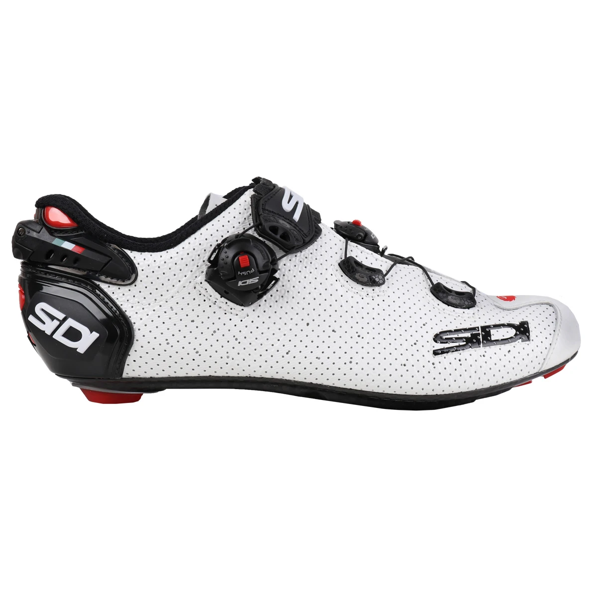 Sidi Wire 2 Carbon Air Road Shoe - White/black 2 Sidi Wire 2 Carbon Air Road Shoe - White/black - Image 2