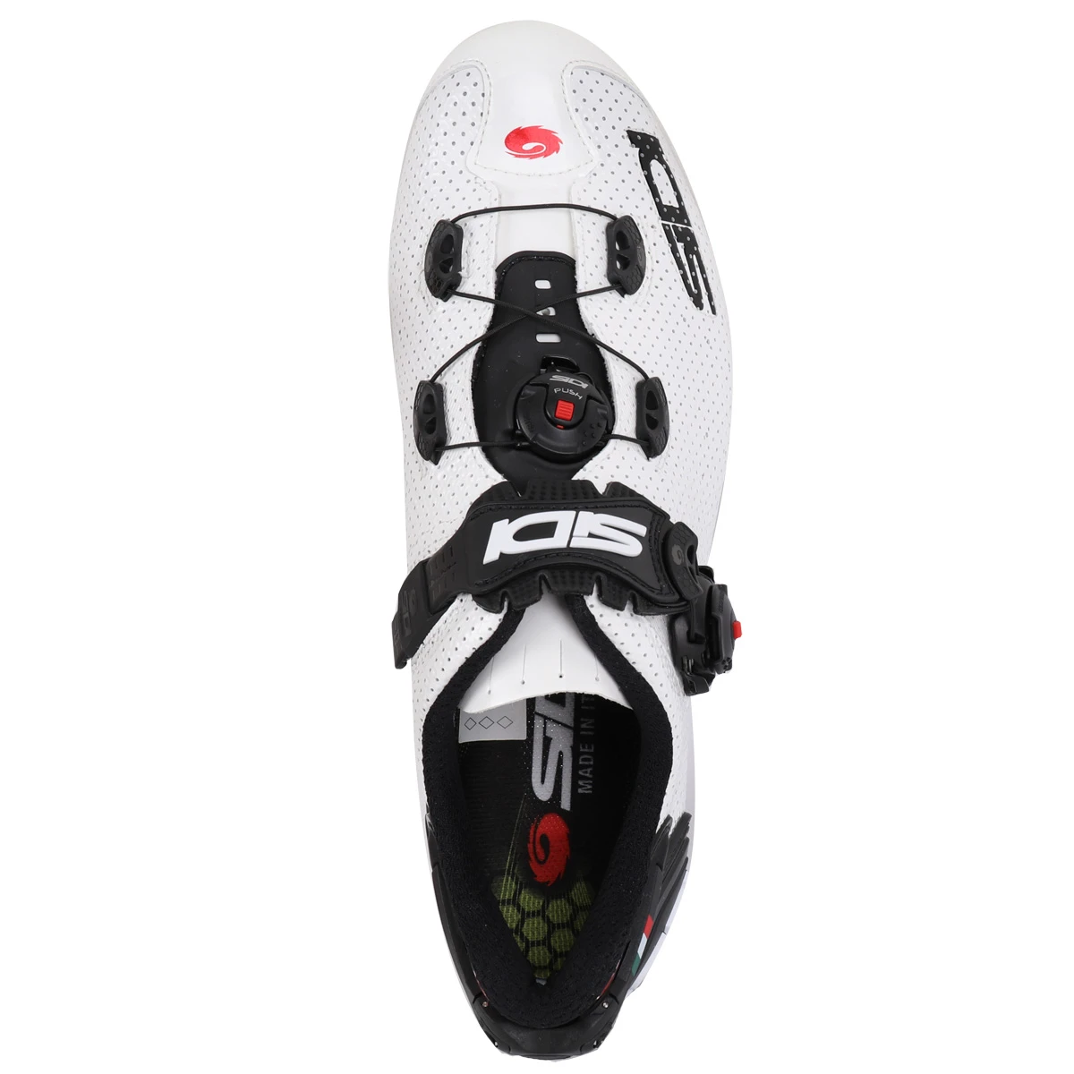 Sidi Wire 2 Carbon Air Road Shoe - White/black 4 Sidi Wire 2 Carbon Air Road Shoe - White/black - Image 4