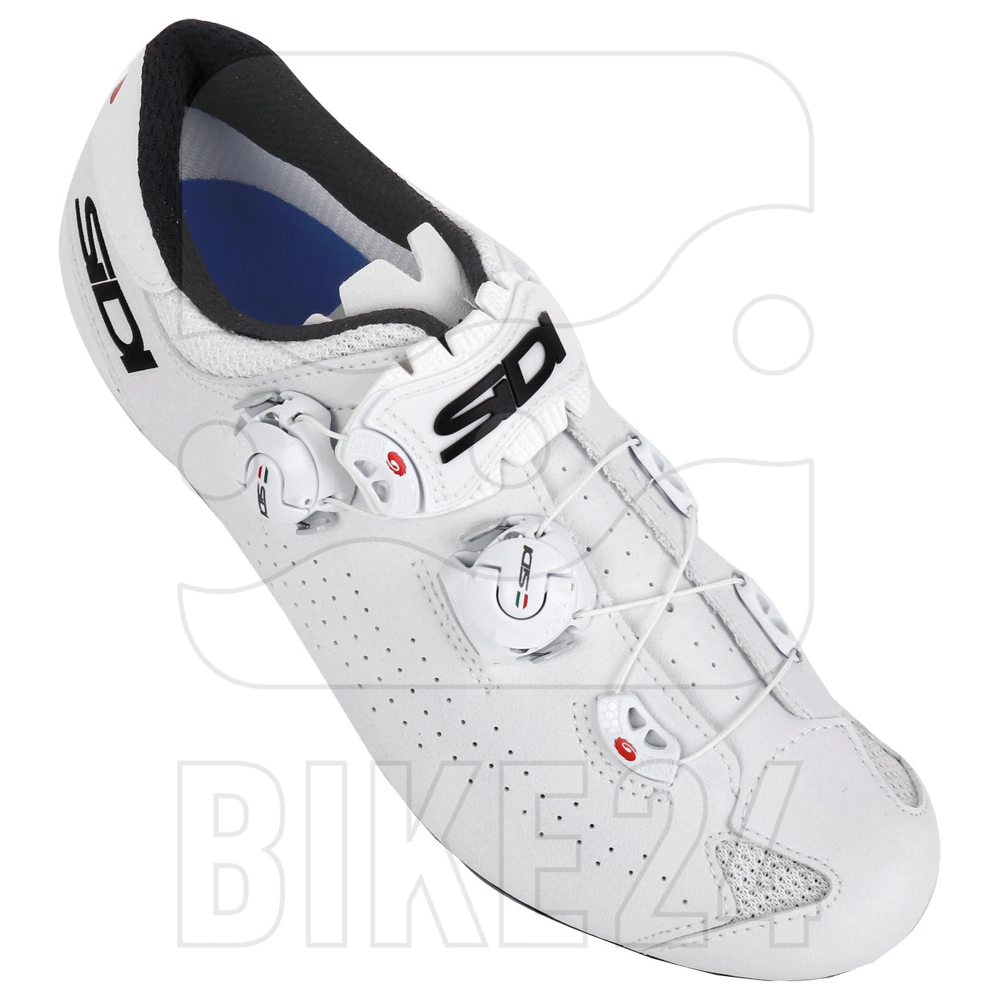 Sidi Genius 10 Road Shoes - White/white 2 Sidi Genius 10 Road Shoes - White/white - Image 2