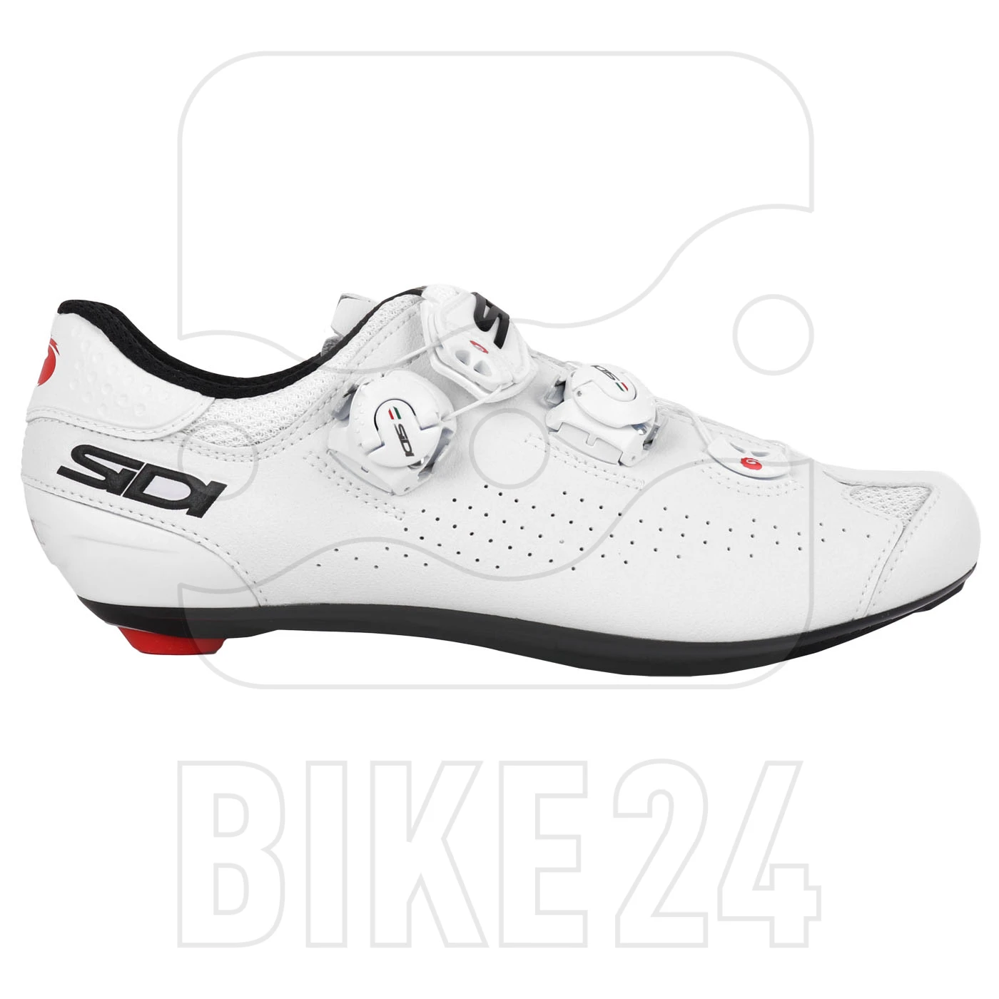 Sidi Genius 10 Road Shoes - White/white 3 Sidi Genius 10 Road Shoes - White/white - Image 3
